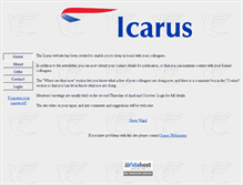 Tablet Screenshot of icarusba.org.uk